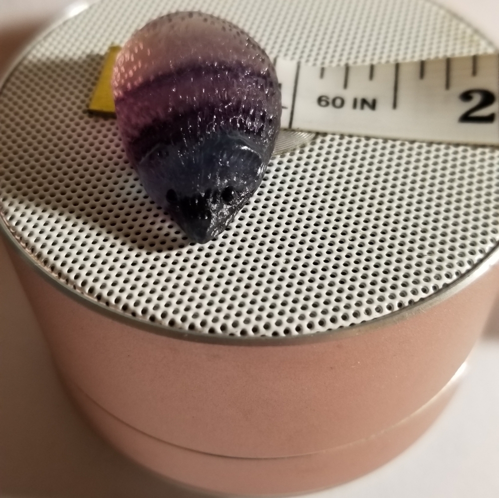 Multi color rainbow adorable Hedgehog Crystal